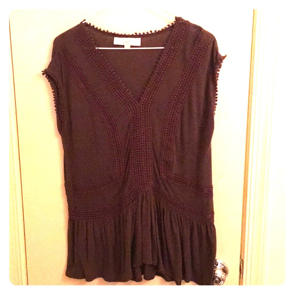 Dark purple, slowly textured too.